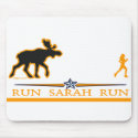 Run Sarah Run! mousepads
