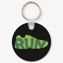 Run Shoe Keychain