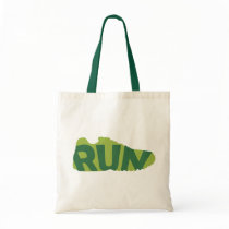 Run Shoe Tote Bag