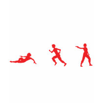 Run, Slide, Shoot t-shirts by CasuallyHardcore Run, Slide, Shoot t-shirts