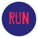 Run stickers