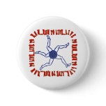 RUN TO LIVE, LIVE TO RUN, RUNNERS MOTTO BUTTON