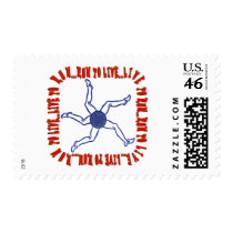 RUN TO LIVE, LIVE TO RUN, RUNNERS MOTTO postage