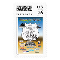 Run with Cops Commemorative Postage Stamp