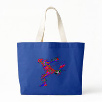 RUN WITH THE WIND TOTE BAGS