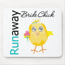 Runaway Bride Chick Mouse Mats