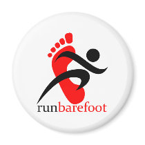 runbarefoot refrigerator magnet