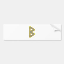 Rune Berkana Auto Aufkleber
