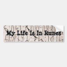 Rune DR 81 Bumper Sticker
