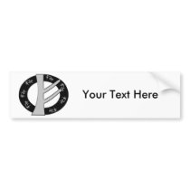 Rune Fehu Bumper Sticker