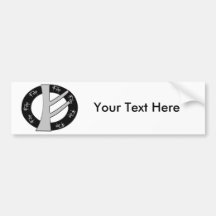 Rune Fehu Bumper Sticker