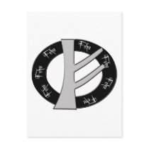 Rune Fehu Post Cards