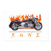 Rune Flame Poster posters