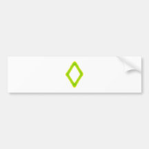Rune Ingwaz Bumper Stickers