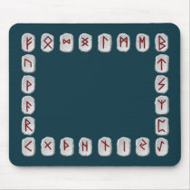 Rune Layout with blank field mousepads
