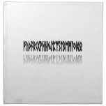 Runes Reflected - Napkin