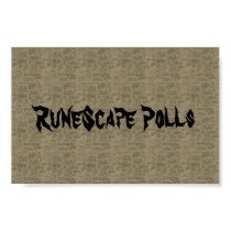 RuneScape Polls on logo poster posters