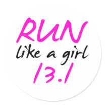 runlikeagirl13 round stickers