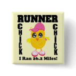 Runner Chick I Ran 26.2 Miles! Buttons
