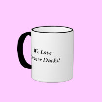 Runner Ducks Walk Tall mugs