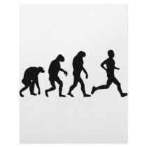runner evolution icon letterhead