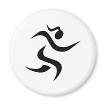 Runner Girl magnets