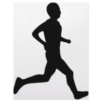 runner icon letterhead