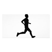 runner icon photo cards