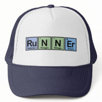 Runner made of Elements Hats