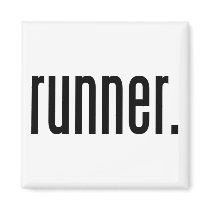 runner. magnets by familyfanclub runner. magnets