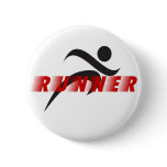 Runner pinback button