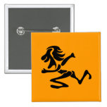 Runner Pinback Buttons