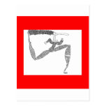 runner postcard