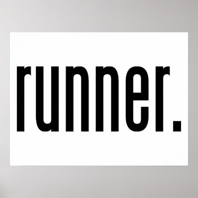runner. posters