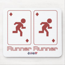 Runner Runner mousepads by ernpac Runner Runner mousepads