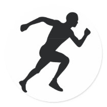 Runner Sticker