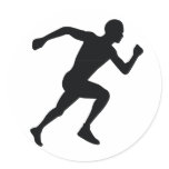 Runner Sticker