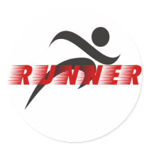 Runner stickers