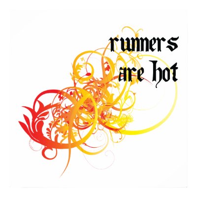Runners Are Hot Poster by itsallhot