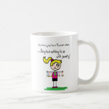 Runner's Bling Coffee Mug