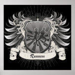 Runners Crest Poster