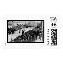 Runners in the Brooklyn Marathon 1909 postage by lc_vintagephotos Runners in the Brooklyn Marathon 1909 postage