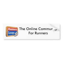 Runners Lounge - the online community for runners bumper stickers by RunnersLounge Runners Lounge - the online community for runners bumper stickers