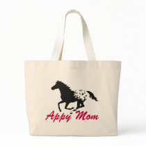 Running Appaloosa Appy Mom Canvas Bag