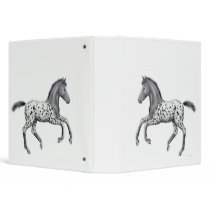 Running Appaloosa Foal Binder