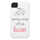 Running Away With My Heart iPhone 4/4s iPhone 4 Case