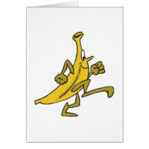 running banana cards