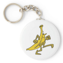 running banana keychain