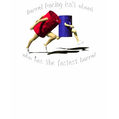 Running Barrels Dark T-shirt by rbpahl