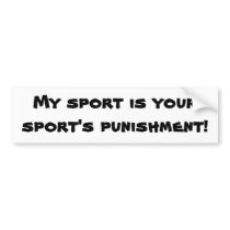 Running Bumper Sticker